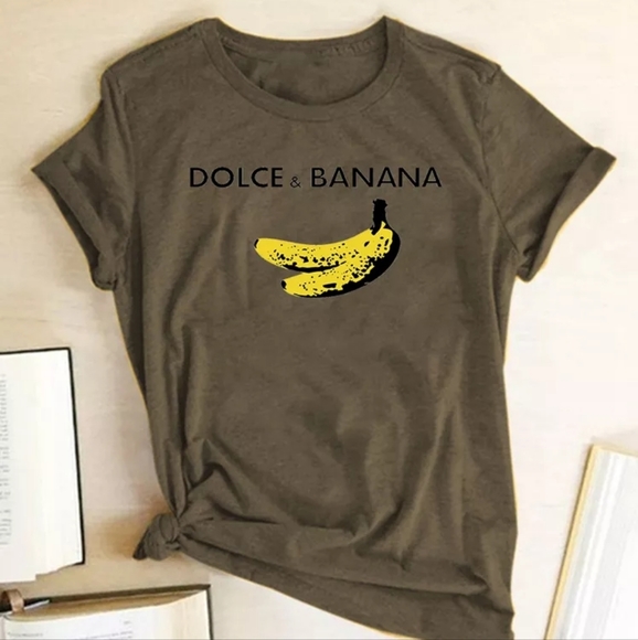 Dolce & Banana Green T-shirt - S - Picture 1 of 6